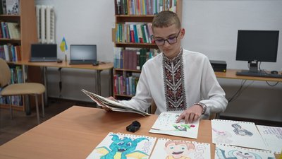 Восьмикласник з Херсона — переможець читацького конкурсу Восьмикласник з Херсона — переможець читацького конкурсу