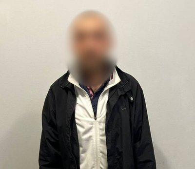 Чоловік, якого підозрюють в пограбуванні Чоловік, якого підозрюють в пограбуванні