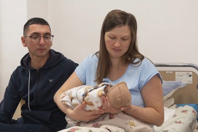 Чернівчанка Ірина Маковійчук разом із чоловіком та сином Чернівчанка Ірина Маковійчук разом із чоловіком та сином