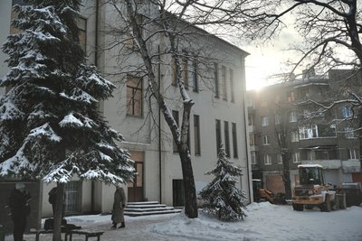 Офтальмологічна лікарня у Харкові, яку пошкодило вибухами 2 січня 2026 року Офтальмологічна лікарня у Харкові, яку пошкодило вибухами 2 січня 2026 року
