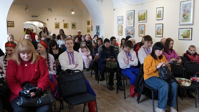 У Сумах влаштували вечорниці на Масницю У Сумах влаштували вечорниці на Масницю