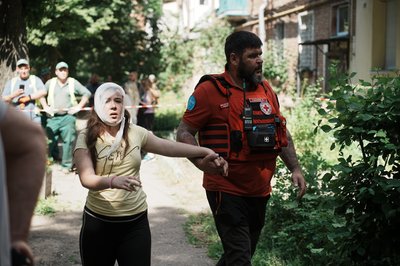 Поранена жінка Харків Поранена жінка Харків