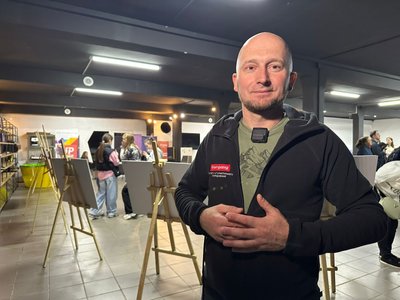 Роман Задорожний, виставка про Антарктику