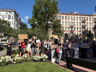 В Україні протестують проти відставки Федорова. День другий
