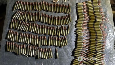 На Чернігівщині затримали підозрюваного у торгівлі зброєю та боєприпасами На Чернігівщині затримали підозрюваного у торгівлі зброєю та боєприпасами