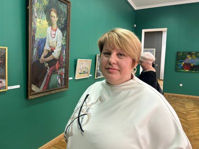 Валентина Хоцька працює у Житомирському музеї понад 25 років Валентина Хоцька працює у Житомирському музеї понад 25 років
