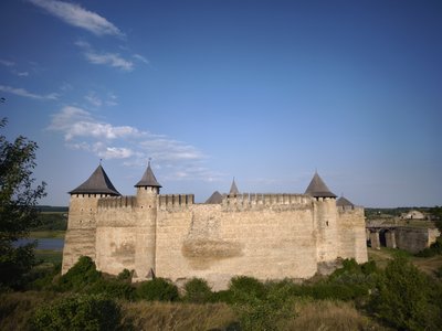 Обвалена стіна Хотинської фортеці Обвалена стіна Хотинської фортеці