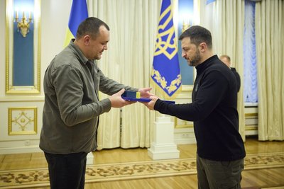 Володимир Коломайко отримав відзнаку "Золоте серце"