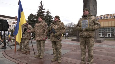 З військовим Миколою Савосіком попрощалися у Рівному З військовим Миколою Савосіком попрощалися у Рівному