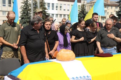 У Рівному попрощались із 37-річним добровольцем Олександром Муравським