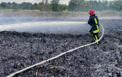 Через пожежі сухостою горять будівлі: на Черкащині за добу сталися 11 пожеж