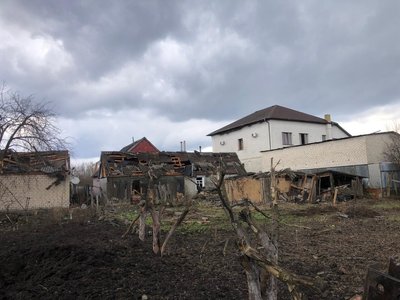 Пошкодження у Золочеві внаслідок влучань Пошкодження у Золочеві внаслідок влучань