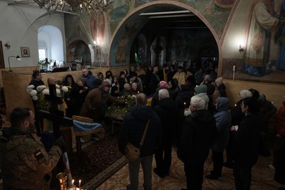 У Сумах попрощалися з солдатом Андрієм Гладенком У Сумах попрощалися з солдатом Андрієм Гладенком