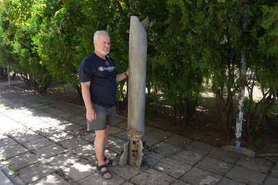 Центру соціальної реабілітації дітей, Володимир Сагайдак, Херсонщина, російський снаряд Центру соціальної реабілітації дітей, Володимир Сагайдак, Херсонщина, російський снаряд