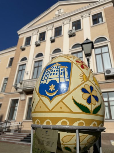 Виставка великодніх кошиків, просто неба, Тернопіль, квітень 2025 Виставка великодніх кошиків, просто неба, Тернопіль, квітень 2025