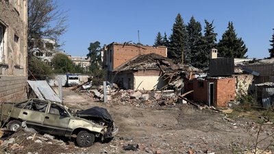 Руйнування внаслідок атаки російських безпілотників 2 серпня Дружківка Донецька область 6 серпня 2025 рік