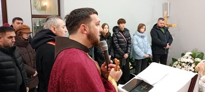 Тернопіль, священник УГКЦ Дам’ян Чамарник, похорон Адріана Унольт, ракетний обстріл, 29 листопада 2025