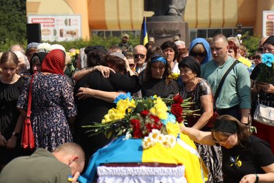 У Рівному попрощались із 37-річним добровольцем Олександром Муравським