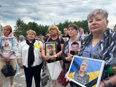 Всеукраїнська проща для родин загиблих військовослужбовців, Лішня Кременецької громади, Тернопільщина, липень 2025 Всеукраїнська проща для родин загиблих військовослужбовців, Лішня Кременецької громади, Тернопільщина, липень 2025