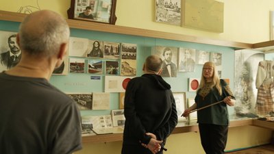 Звільнені з полону військові відвідали музей на Вінниччині Звільнені з полону військові відвідали музей на Вінниччині