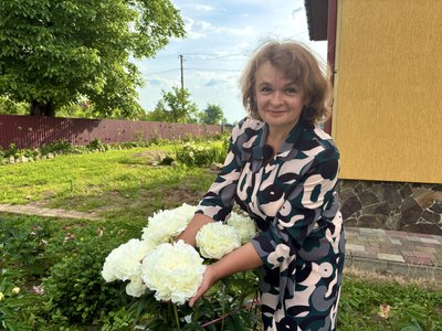 Оксана Юрченко, півонії Оксана Юрченко, півонії