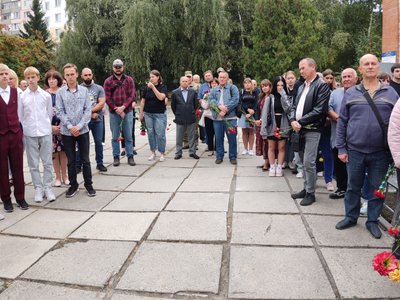 Воїн Андрій Безпалко: як вшанували у Полтаві Воїн Андрій Безпалко: як вшанували у Полтаві