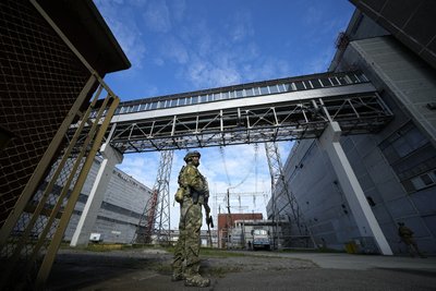 Військовий РФ на ЗАЕС Військовий РФ на ЗАЕС