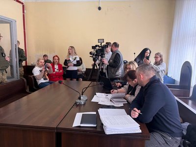 Прокурори та адвокатка потерпілої Наталія Романик