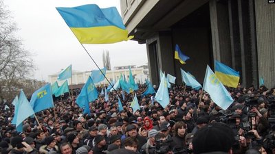Kiçik aynıñ 26-sı – Qırımnıñ işğaline muqavemet künü: Ukraina içün küreşniñ 11 yıllığı Kiçik aynıñ 26-sı – Qırımnıñ işğaline muqavemet künü: Ukraina içün küreşniñ 11 yıllığı