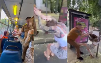 В Одесі п’яний чоловік побив жінку, яка заступилась за кондукторку тролейбуса В Одесі п’яний чоловік побив жінку, яка заступилась за кондукторку тролейбуса