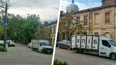 У Кропивницькому перекинулась вантажівка. Рух однією з вулиць частково обмежили У Кропивницькому перекинулась вантажівка. Рух однією з вулиць частково обмежили
