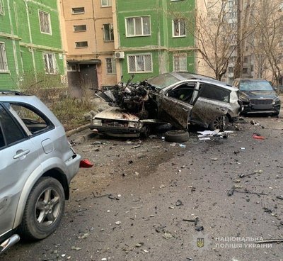 Вибух авто в Одесі 16 лютого 2026 року Вибух авто в Одесі 16 лютого 2026 року