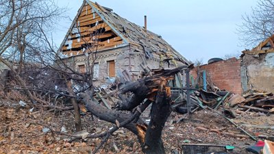 селище Ясногірка Краматорська громада наслідки обстрілу армії РФ Донецька область 27 листопада 2024 рік селище Ясногірка Краматорська громада наслідки обстрілу армії РФ Донецька область 27 листопада 2024 рік