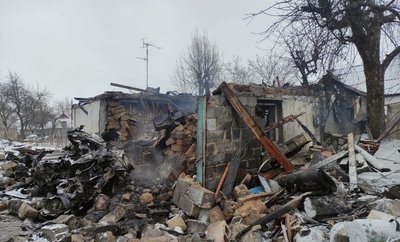 Наслідки обстрілів Донеччини 5 лютого. Фото: сайт поліції Донеччини Наслідки обстрілів Донеччини 5 лютого. Фото: сайт поліції Донеччини