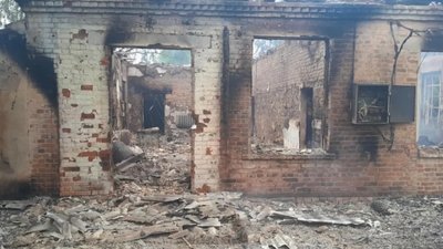 Армія РФ знищила спортивну базу відпочинку для дітей на прикордонні Чернігівщини Армія РФ знищила спортивну базу відпочинку для дітей на прикордонні Чернігівщини