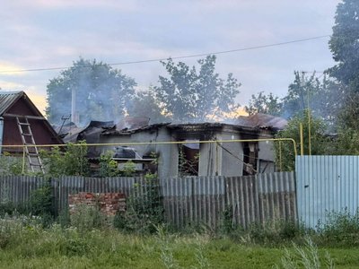 Зруйнований будинок у Золочівській громаді, липень 2026 року Зруйнований будинок у Золочівській громаді, липень 2026 року