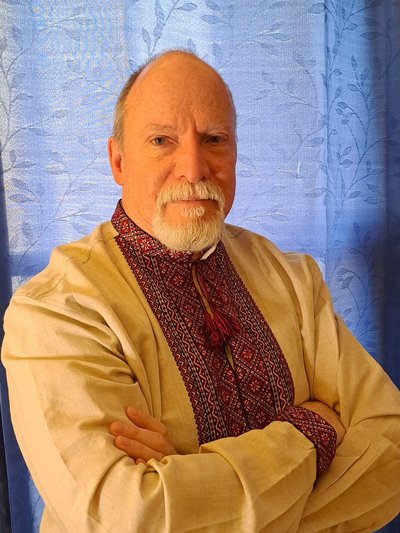 Клей Роджерс, волонтер, вишиванка Клей Роджерс, волонтер, вишиванка
