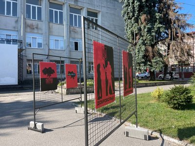 Благодійна виставка, Нікіта Тітов, Тернопільщина, липень 2024 Благодійна виставка, Нікіта Тітов, Тернопільщина, липень 2024