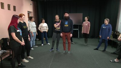 Як навчають лікарняних клоунів у Рівному Як навчають лікарняних клоунів у Рівному