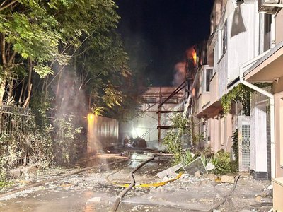 Унаслідок атаки РФ по Одесі пошкоджена житлова забудова Унаслідок атаки РФ по Одесі пошкоджена житлова забудова