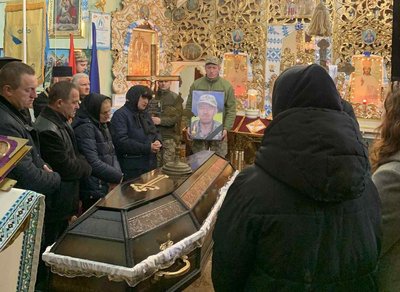 Попрощалися з військовим, Іван Гавдида, Саранчуківської громади, Волощина Попрощалися з військовим, Іван Гавдида, Саранчуківської громади, Волощина