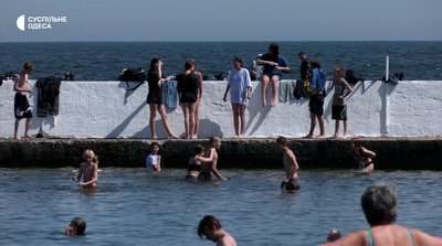 Пляж в Одесі, червень 2024
