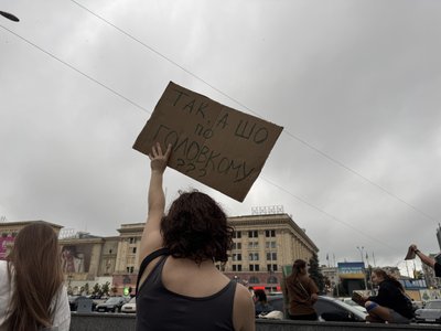 В Україні тривають протести проти відставки Федорова. День шостий В Україні тривають протести проти відставки Федорова. День шостий