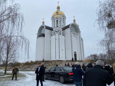 Глава МЗС Ізраїлю Елі Коен у Бучі Глава МЗС Ізраїлю Елі Коен у Бучі