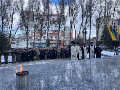 У Тернополі відбувся мітинг-реквієм до 36 річниці виведення військ з Афганістану У Тернополі відбувся мітинг-реквієм до 36 річниці виведення військ з Афганістану
