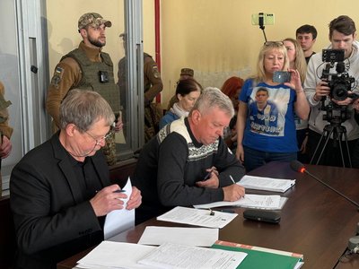 Адвокати Ігор Сулима і Володимир Вороняк Адвокати Ігор Сулима і Володимир Вороняк