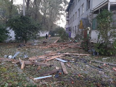 Будинки, розташовані поруч з пошкодженим, цілі, 22 вересня 2024, Хмельницький Будинки, розташовані поруч з пошкодженим, цілі, 22 вересня 2024, Хмельницький