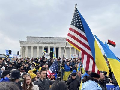 У Лондоні та Вашингтоні відбулися мітинги щодо підтримки України У Лондоні та Вашингтоні відбулися мітинги щодо підтримки України