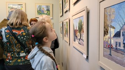 "Показати, що наше місто дійсно красиве": виставка митця Миколи Шолудька відкрилася у Рівному "Показати, що наше місто дійсно красиве": виставка митця Миколи Шолудька відкрилася у Рівному