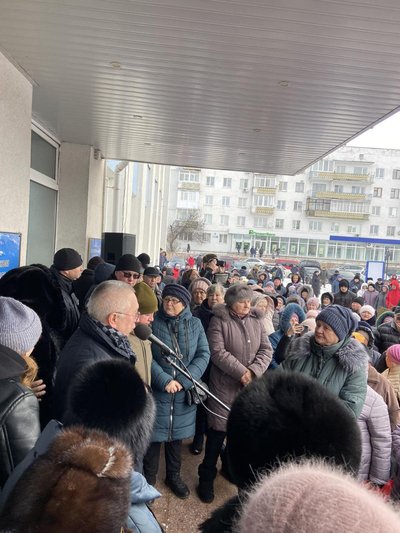Мітинг у Коростені Мітинг у Коростені